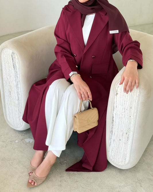 Aseel - Blazer Abaya