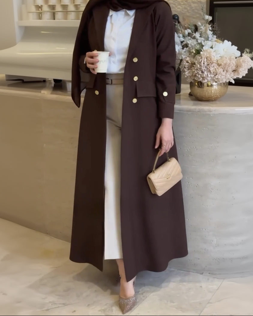 Aseel - Blazer Abaya